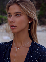 Серьги-трансформеры «Клевер» с подвесками