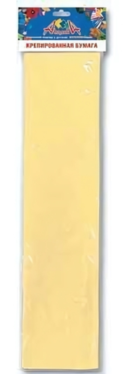 Бумага цв. крепир. "Желтая" (Апплика)