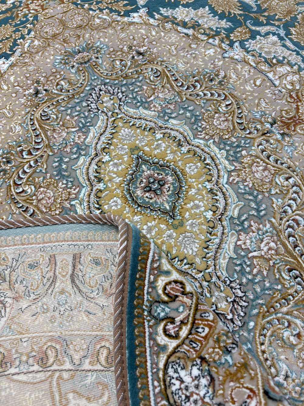 Ковер Mashad 1200 G146 Blue/Grey Овал