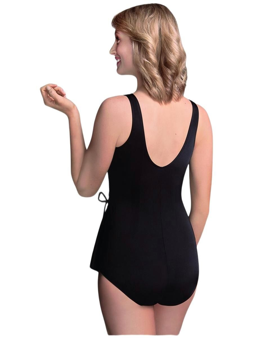 Купальник ортопедический со встроенным лифом и юбкой, Sarong Amoena, 56-58.RU