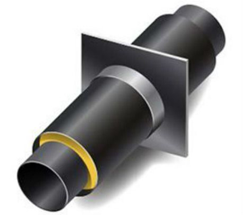 Неподвижная опора стальная 273/450 ППУ ПЭ ОДК