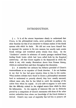 The Academics of Cicero | Marcus Tullius Cicero