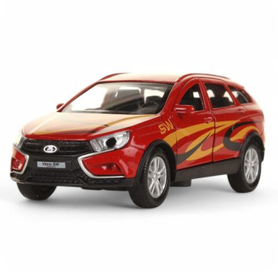 Модель ин. мет. "LADA Vesta Cross Спорт" 12см. VESTA-CROSS-S (Технопарк)