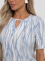 Платье Тесса (бело-голубое) П15930-45М LT Collection