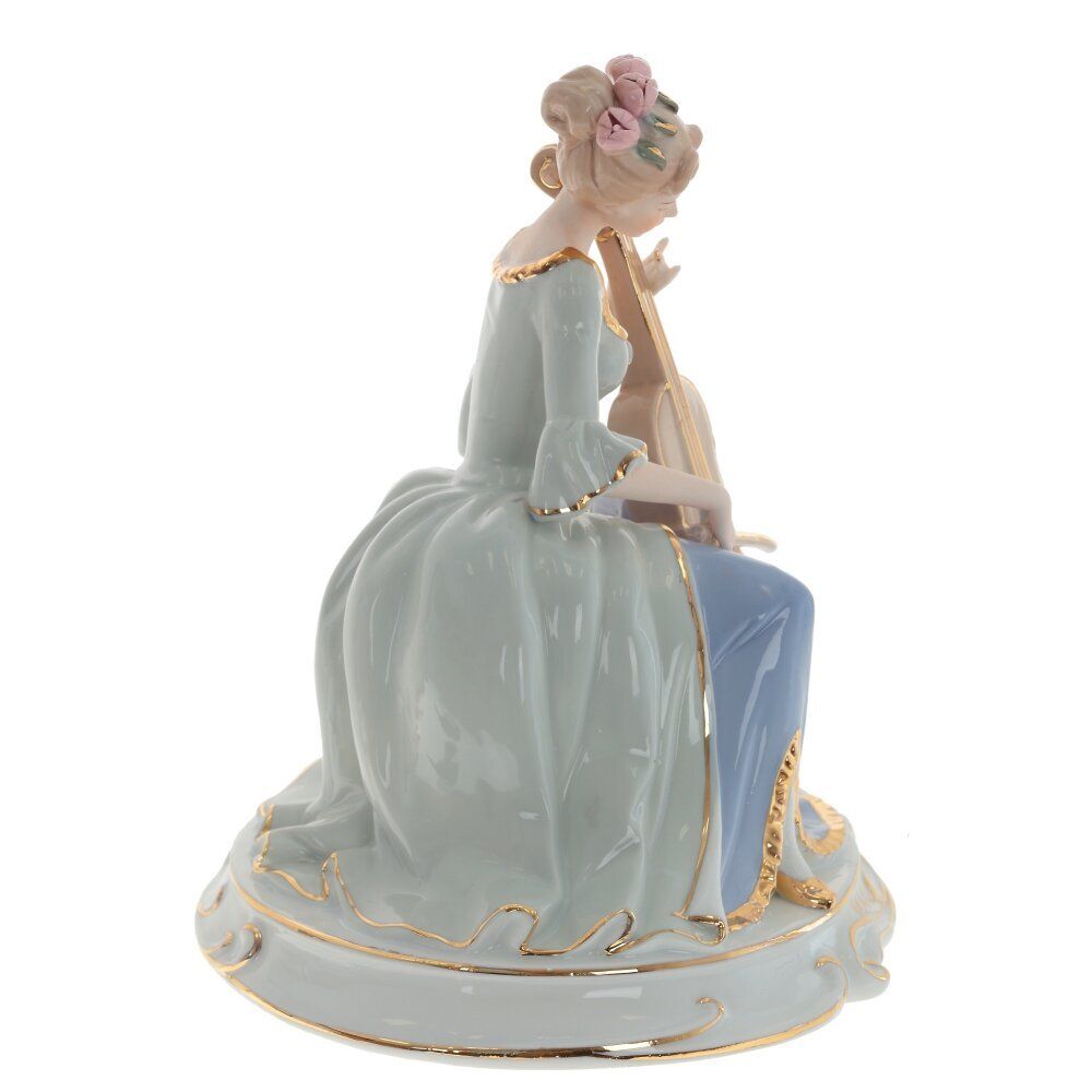 GAEM Фигурка декоративная "Девушка с виолончелью", L20 W19 H24 см