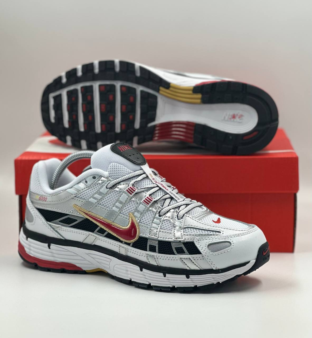 Кроссовки Nike P-6000 #B271 (сер.)