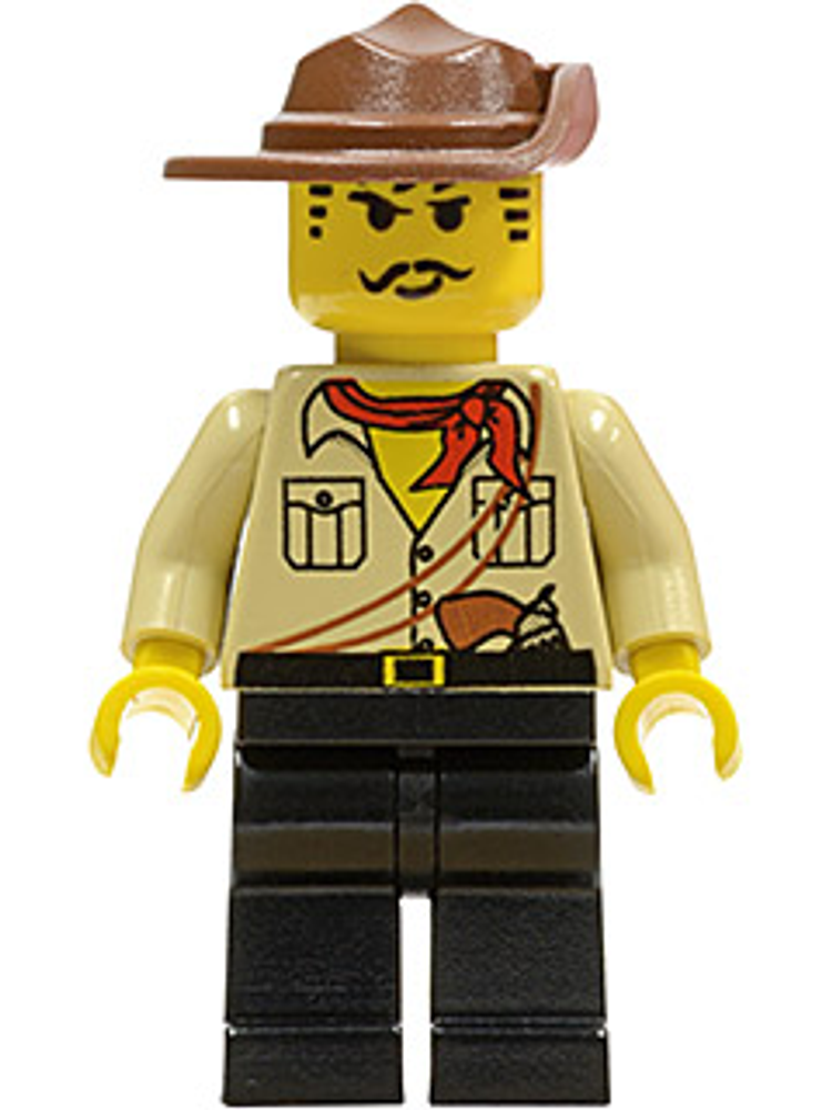 Минифигурка LEGO adv010 Джонни Гром (Пустынный)