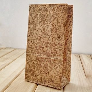 Крафт-пакет с рисунком 