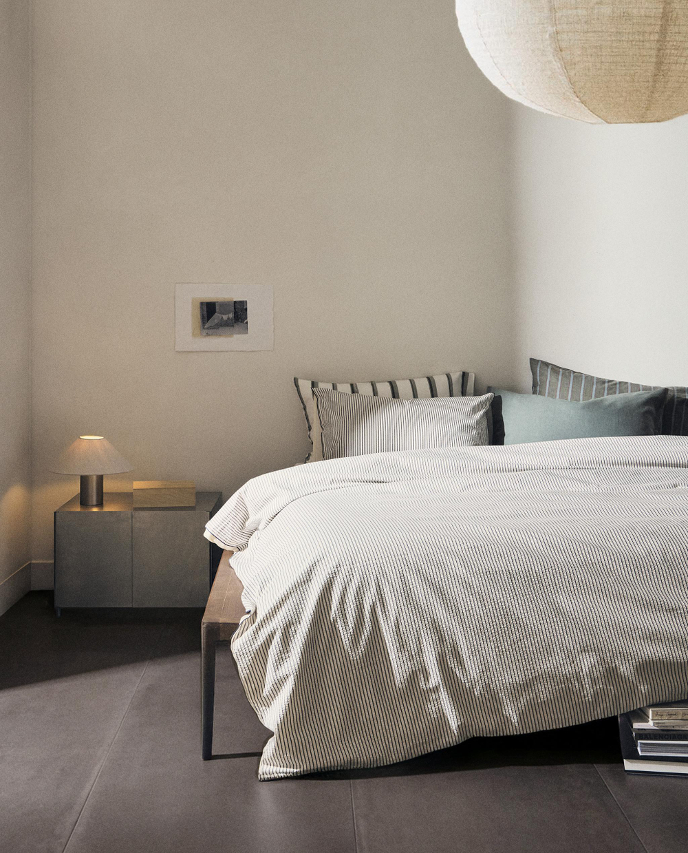 Пододеяльник Zara Home, хлопок 100%, в полоску, 4124/088