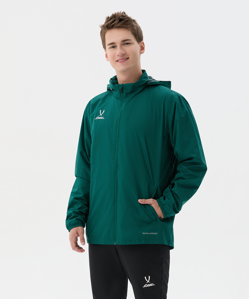 Куртка ветрозащитная DIVISION PerFormPROOF Shower Jacket, красный