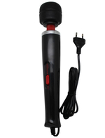 Чёрный жезловый вибратор с 2 скоростями (Цвет: черный)