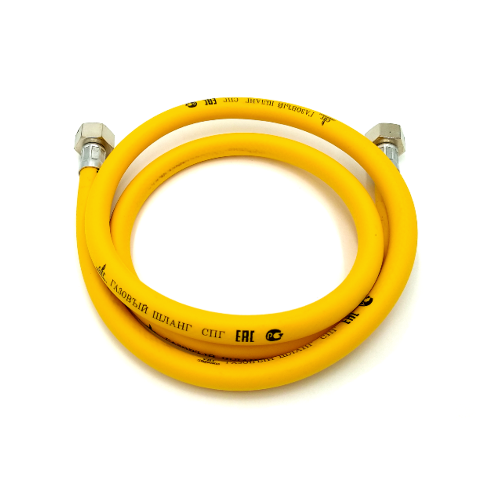 ViEiR Гибкая подводка ПВХ для газа ВР 1_2_ х ВР 1_2_, длина 150 см