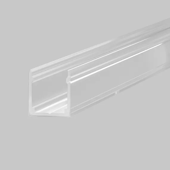 Профиль для гибкого неона 17x12 мм (пластик, 1м) Led Strip 432008