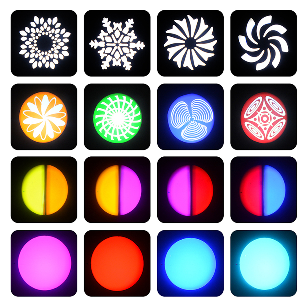 Вращающаяся голова Led Spot 100w, Big Topper