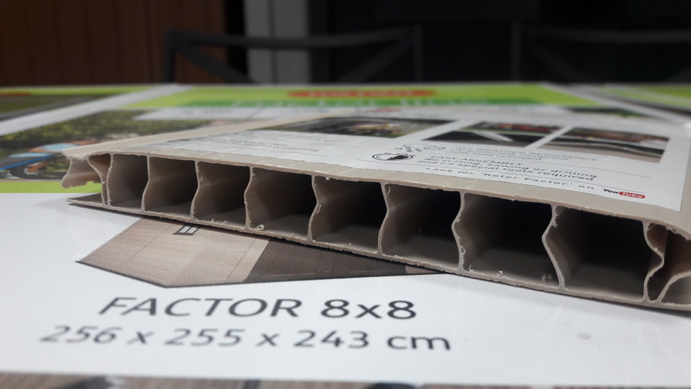 Пластиковый хозблок Keter Factor 8x11