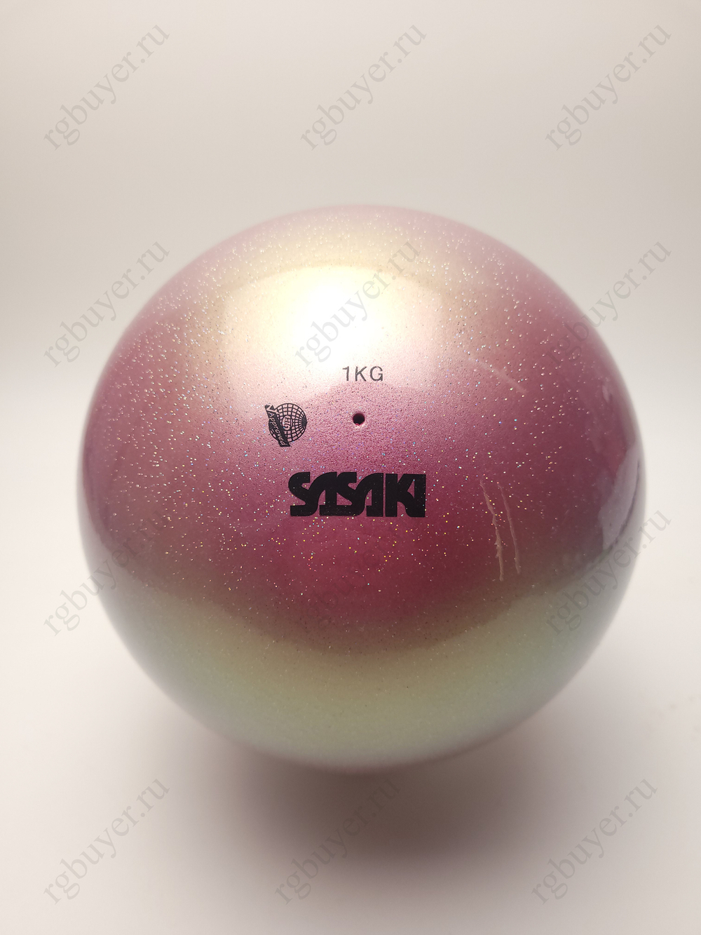 Мяч Sasaki 18,5 см серия "Аврора" Французская роза FRRO (French Rose)