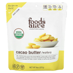 Foods Alive, вафли с какао-маслом, 227 г (8 унций)