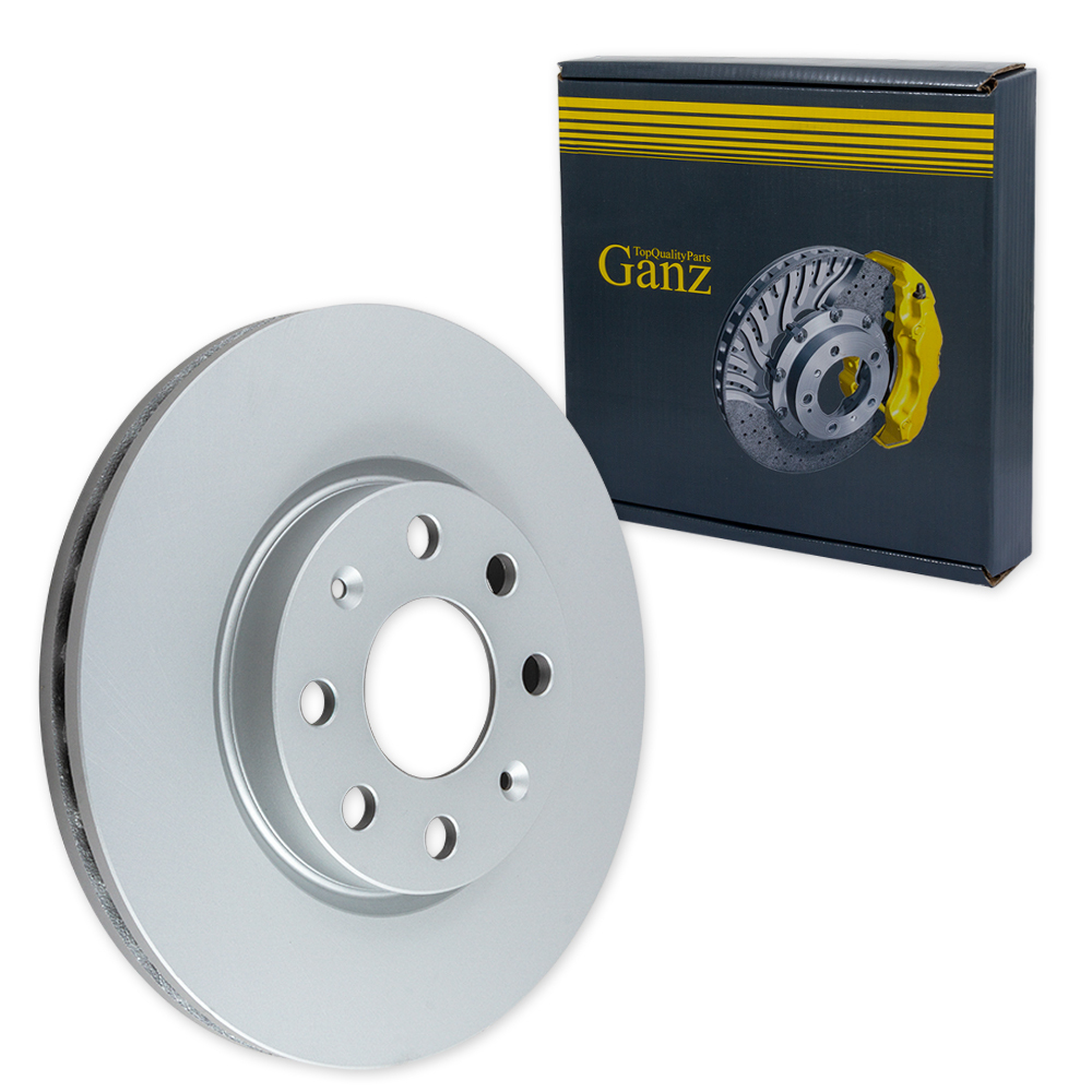 Диск тормозной GANZ передний с покрытием OPEL CORSA D Арт.: GIJ06099