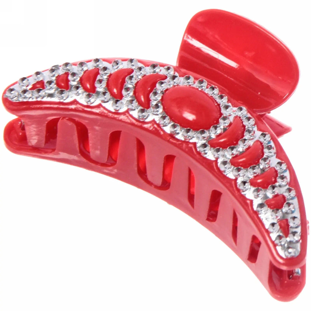 Заколка-краб для волос на блистере «Emily Collection - Lily», микс 6 цветов, 7,5см