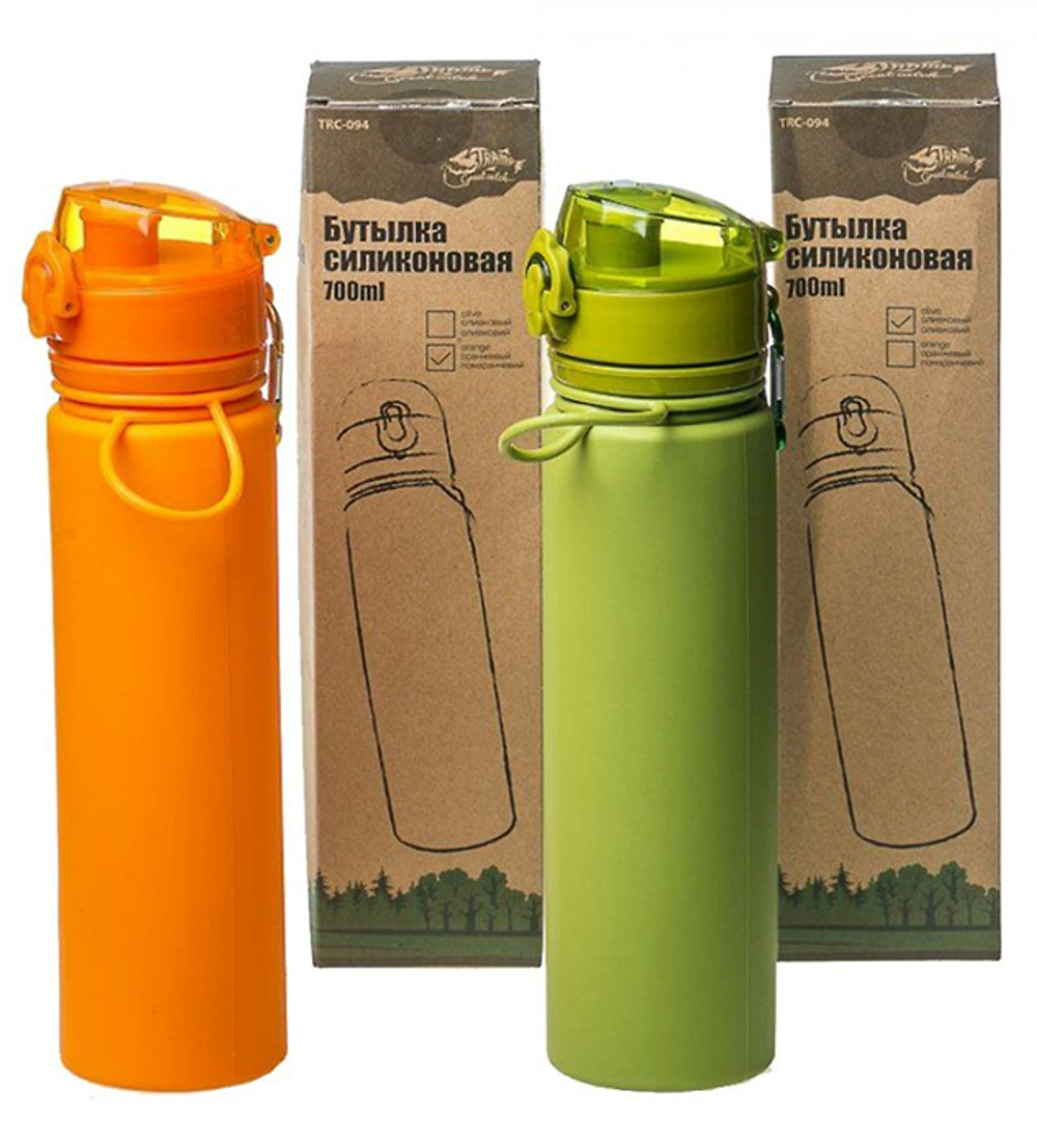 Бутылка силиконовая 0,7 л Tramp TRC-094-605