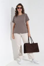 Футболка Базис-4 Виотекс ТЁМНО-БЕЖЕВЫЙ