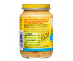 Пюре Bebivita Картофель-овощи-индейка с 9 мес 190 г