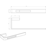 Полотенцедержатель Boheme Q 10945-B Black