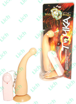 Массажер-стимулятор точки G на присоске с вибратором