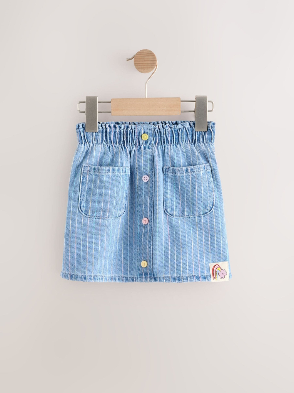 Юбка джинсовая для девочки Next E29-089, Синий