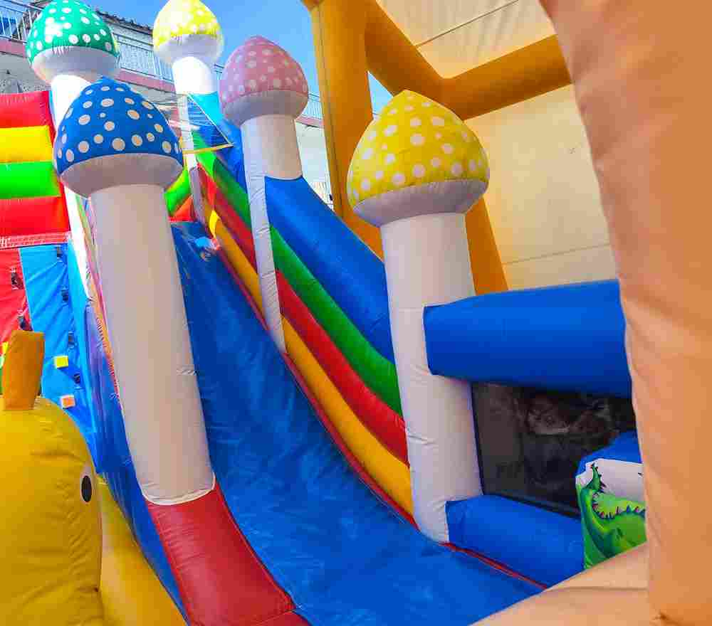 Коммерческий надувной батут «Просто сказка», 10x6x6 м