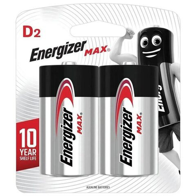 Батарейка Energizer Max Alkaline D x2шт