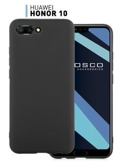 Чехол ROSCO для Honor 10;Honor 10 Premium оптом (арт. HW-H10-COLOURFUL-BLACK)