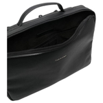 CALVIN KLEIN Polyester+Polyurethane Backpack Laptop Bag Men"s Obsidian Black