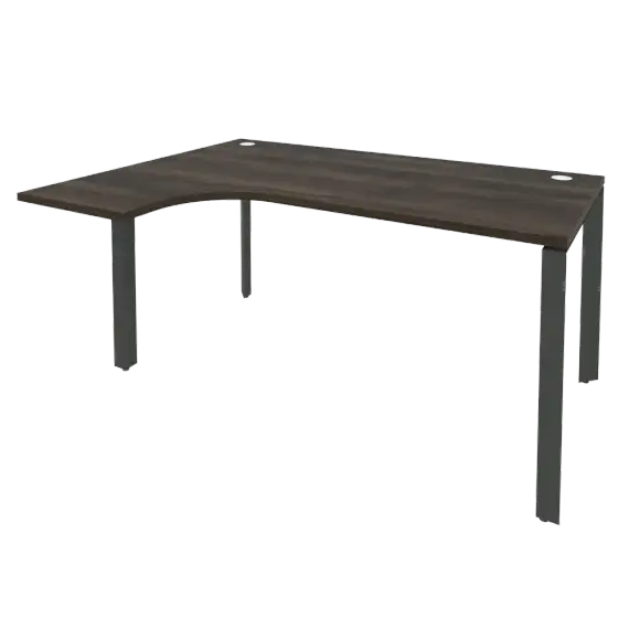 Onix Стол эргономичный левый на П-образном м/к O.MP-SA-4 (L) 1580*1180*750 (800/460)