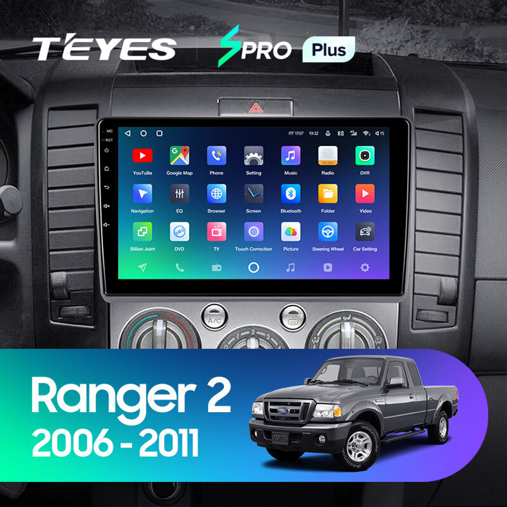 Teyes SPRO Plus 9"для Ford Ranger 2 2006-2011