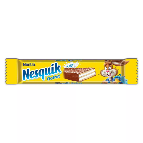 Вафли Nesquik Gofret Wafer в молочном шоколаде, 26,7 г