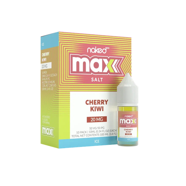 Купить Жидкость Naked Max Salt - Ice Cherry Kiwi 10 мл