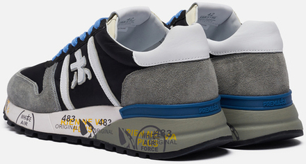 Premiata Lander 5196 Черные с серым