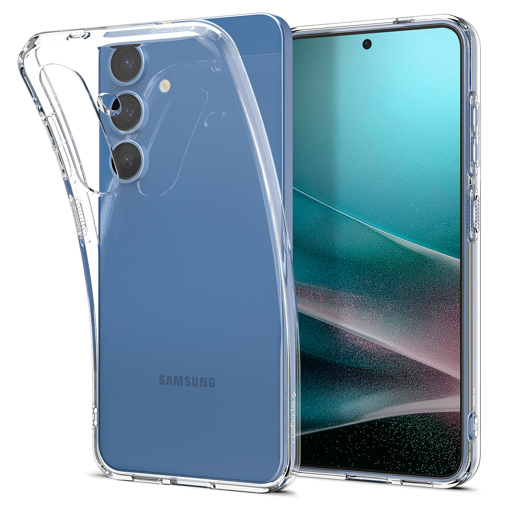 Чехол Spigen Liquid Crystal для Samsung Galaxy S25 прозрачный