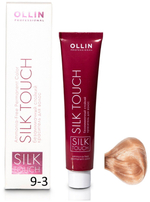 OLLIN SILK TOUCH 9/3 блондин золотистый 60мл Безаммиачный стойкий краситель для волос
