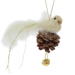 GAEM Изделие декоративное подвесное "Птичка", L5 W5 H11 см, 4в.