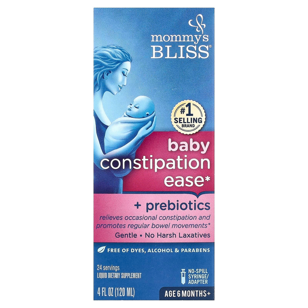 Mommy's Bliss, Baby, средство от запора, от 6 месяцев, 120 мл (4 жидк. унции)