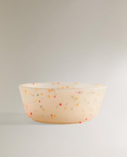 ZARA HOME ДЕТСКАЯ МИСКА ИЗ СИЛИКОНА «КОНФЕТТИ», РАЗНОЦВЕТНЫЙ