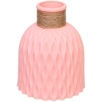 Ваза из пластика «Розали» 12*15см цвет розовый