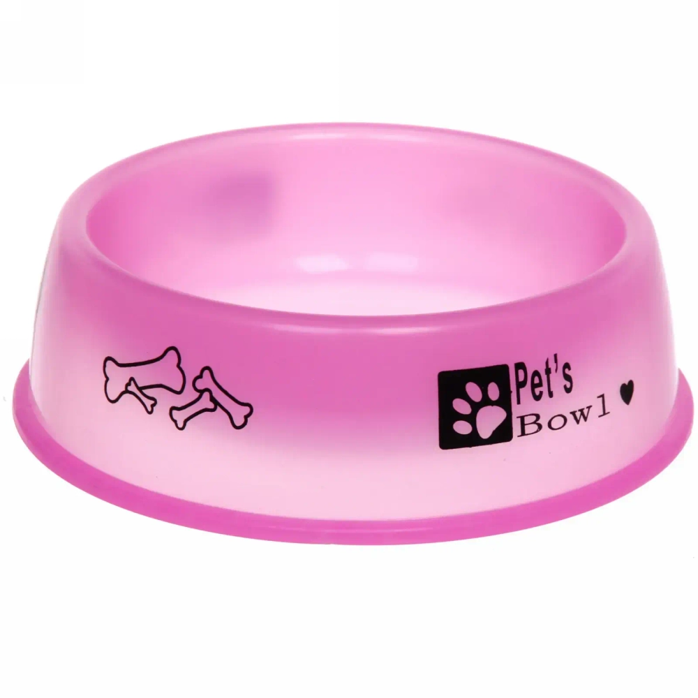 Миска пластиковая «Мр. Декстер», цвет розовый, 18*5см /450мл