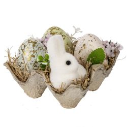 GAEM Изделие декоративное "Пасхальная композиция", L10,5 W10 H8,5 см