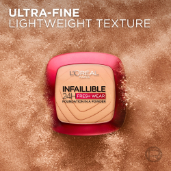 L’Oreal Paris Infaillible Fresh Wear 24h - тональная пудра, 9 g