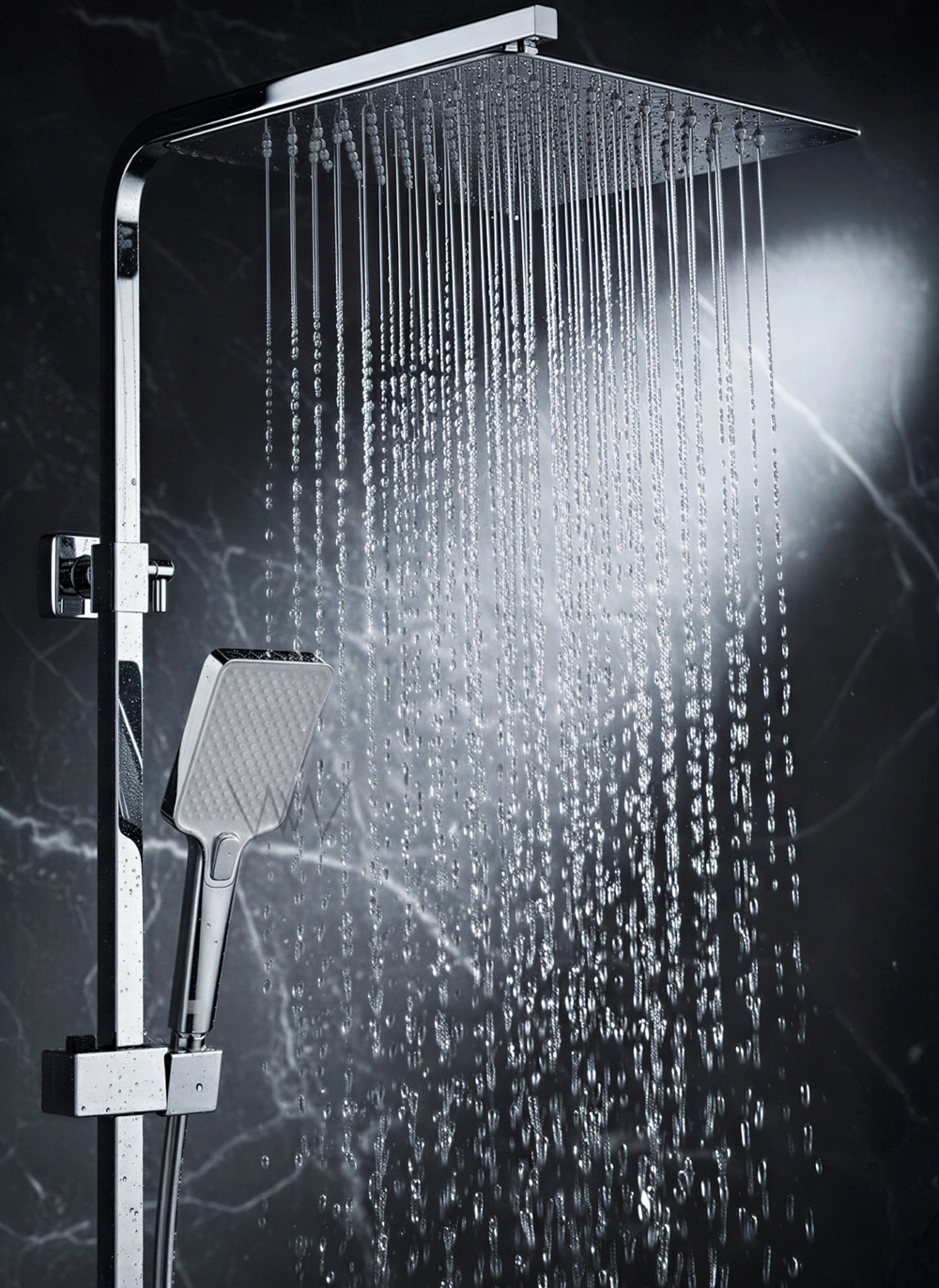 Душевая система WONZON & WOGHAND EDGE, Хром (WW-88739003-CR)
