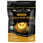 DelighTeas, Ayurvedic Golden Milk Blend, латте с чаем с куркумой, без кофеина, 140 г (5 унций)
