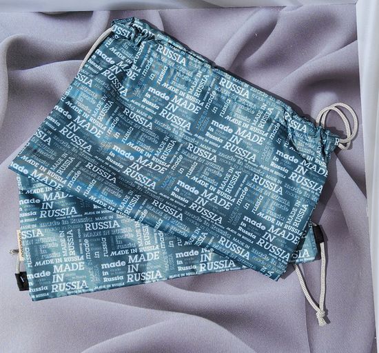 Мешок- рюкзак полиэстр Совы, серый